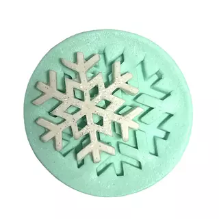 Molde Silicona Copo Nieve