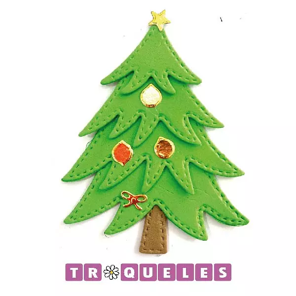 2312 Troquel Arbol para Armar