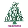 3942 Troquel Arbol Navidad Frases