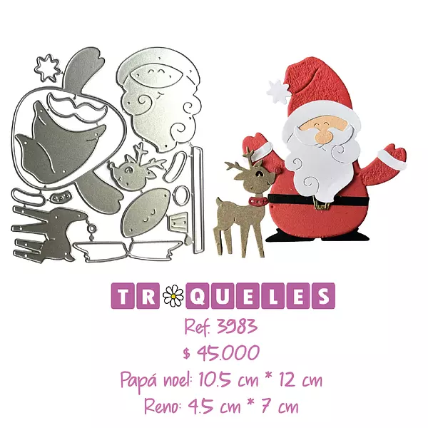 3983 Troquel Navidad