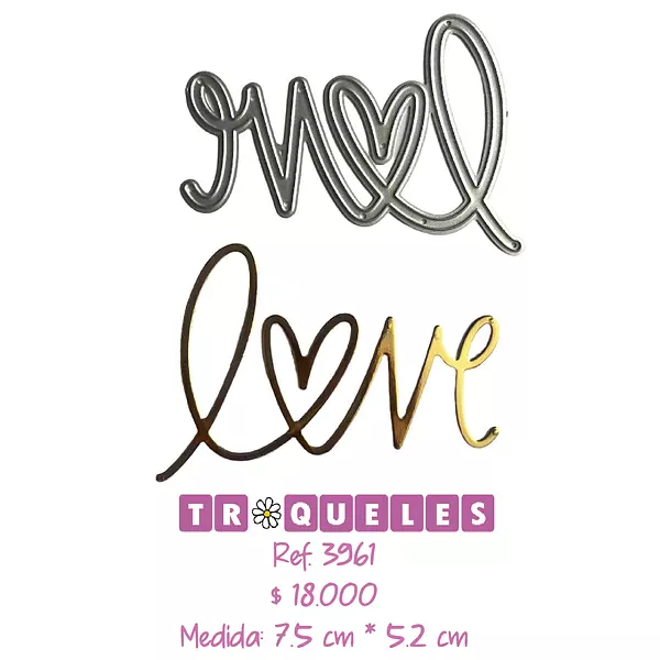 3961 Troquel Love