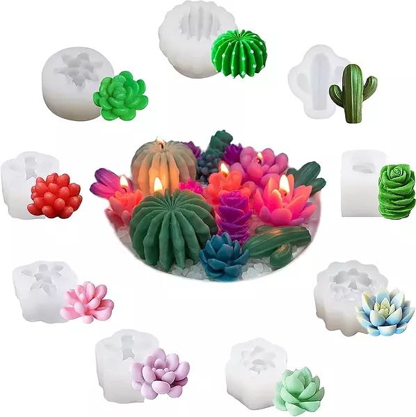 Moldes Cactus * 9 Pz