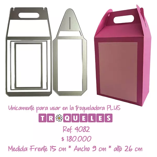 4082 Troquel Plus Caja Lonchera