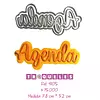 4105 Troquel Agenda