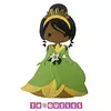 4058 Troquel Princesa Tiana Grande