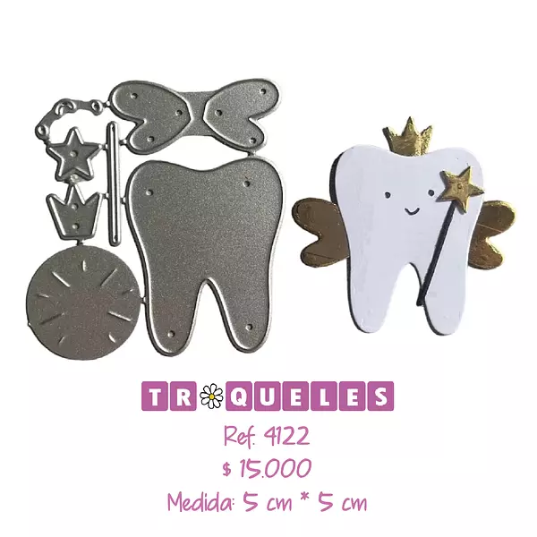 4122 Troquel Hada Dientes