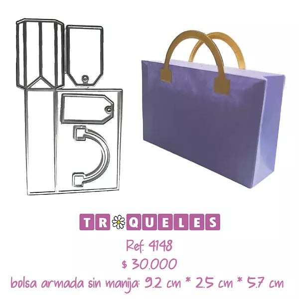 4148 Troquel Mini Bolsa