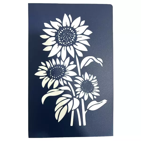 Stencil Girasol