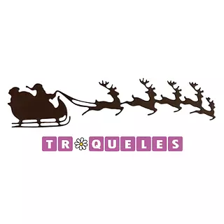 4214 Troquel Trineo Navidad