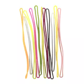 12 Ligas Colores Surtidos En Silicona