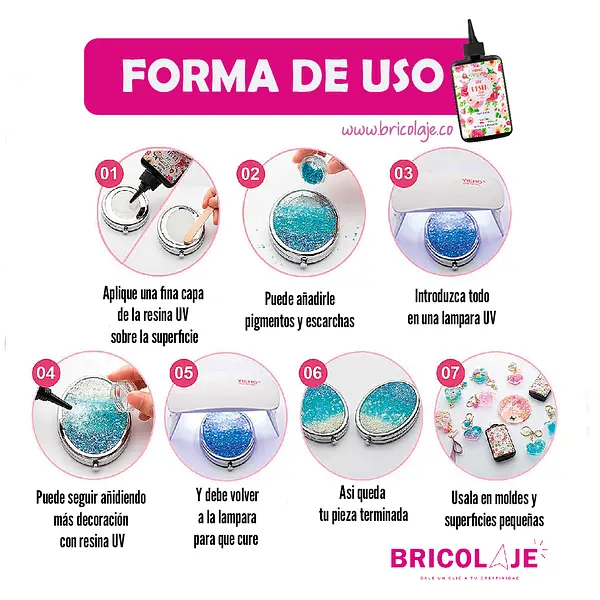 Resina Uv * 100 Gramos