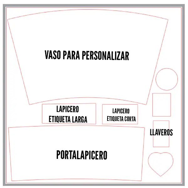 Archivo De Productos Para Personalizar