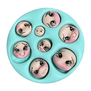 Molde Silicona 8 Caras