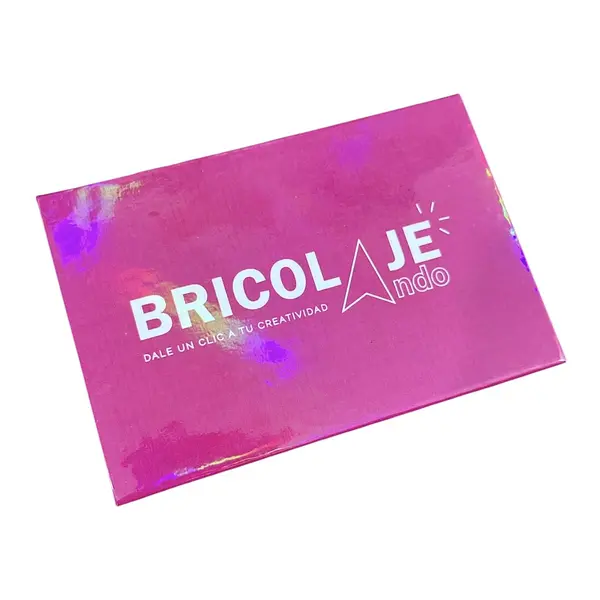 16 Hojas De Vinilo Holografico Arcoiris