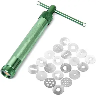 Duya Metalica Verde * 21 Pz