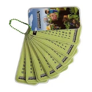 Diseño Pdf Tablas Multiplicar Minecraft