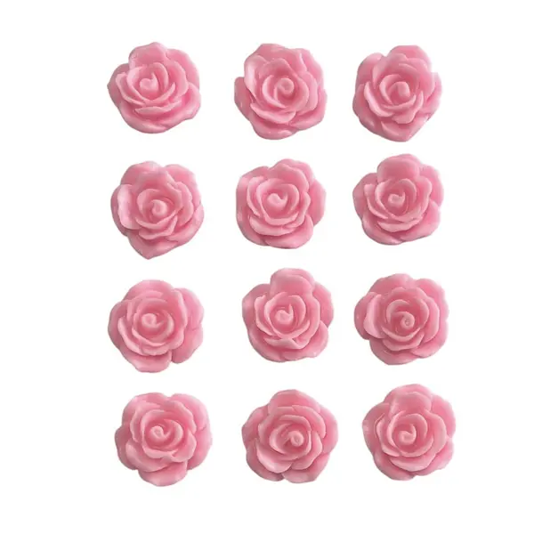 12 Rosas Rosadas