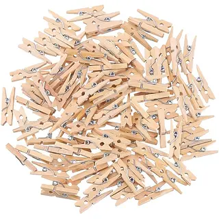 Mini Gancho Madera * 50 Pz