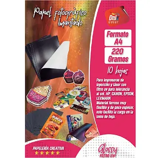 Papel Fotografico Imantado 220 Gr