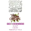 4277 Troquel Merry Christmas