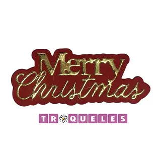 4278 Troquel Merry Christmas
