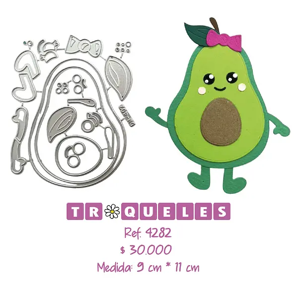 4282 Troquel Aguacate