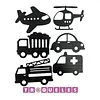 4268 Troquel Medios De Transporte