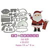 4291 Troquel Papa Noel Regalo