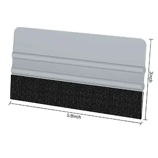 Espatula Para Vinilo Ancha Gris