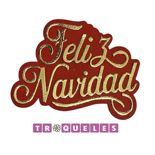 4266 Troquel Feliz Navidad
