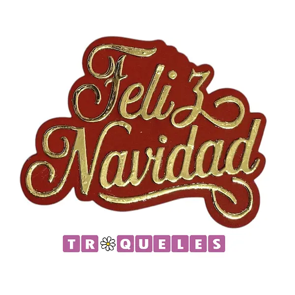 4266 Troquel Feliz Navidad