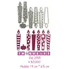 T2159 Troquel Velas