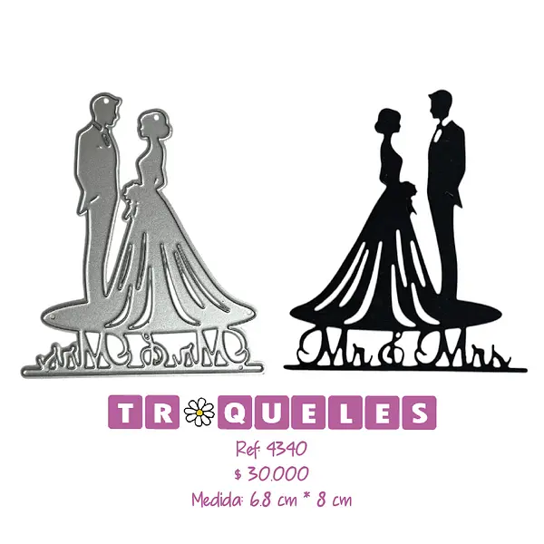 4340 Troquel Novios