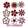 4324 Troquel Mini Flores Varias
