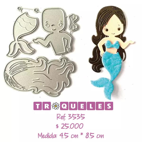 3535 Troquel Sirena