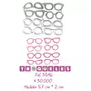 3546 Troquel Gafas * 8 Pz