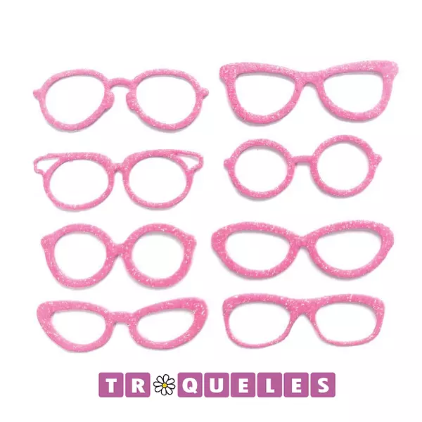 3546 Troquel Gafas * 8 Pz