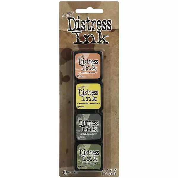 Tintas Mini Distress Ink Pad Kit #10