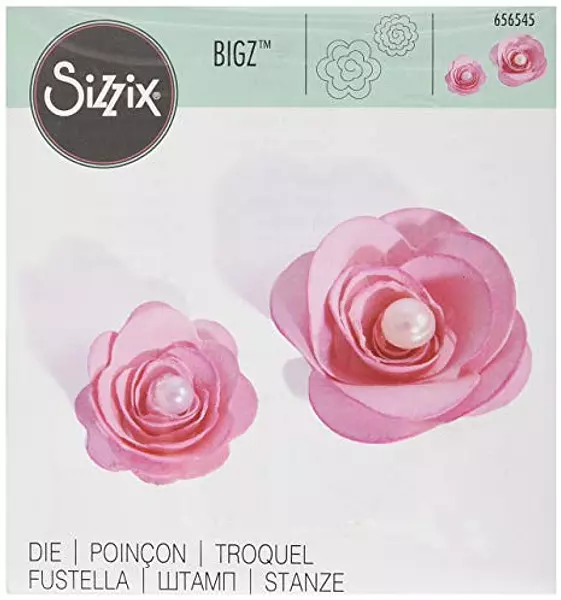 Troquel Bigz Flor de Espiral