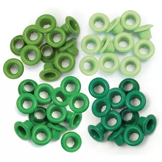 Eyelets Verde Delgado 60 Pz