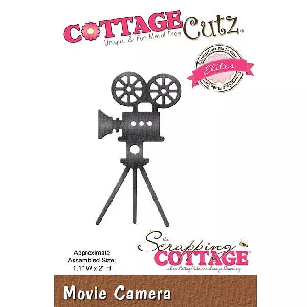 Troquel Cottage Cutz Camara de Video Cce-383