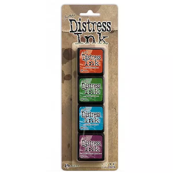 Tintas Mini Distress Ink Pad Kit #2