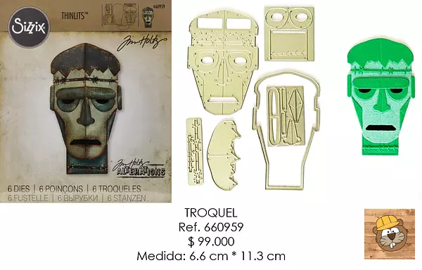 Troquel Thinlits Frankenstein 660959