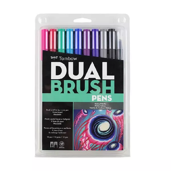 Kit Tombow Dual Brush Pens Galaxy Palette