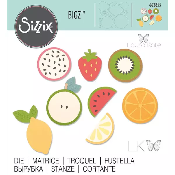 Troquel Bigz Frutas