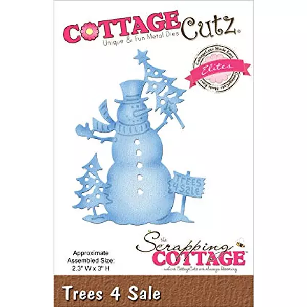 Troquel Cottage Cutz Muñeco de Nieve Cce-353