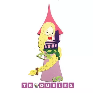 3570 Troquel Rapunzel