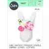 Troquel Thinlits Conejo con Flores Sizzix 664378