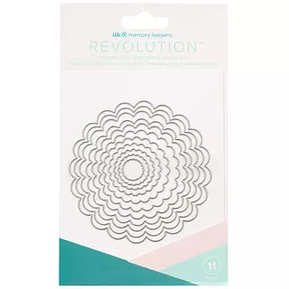 Juego De Troqueles Circulos Con Ondas We R
