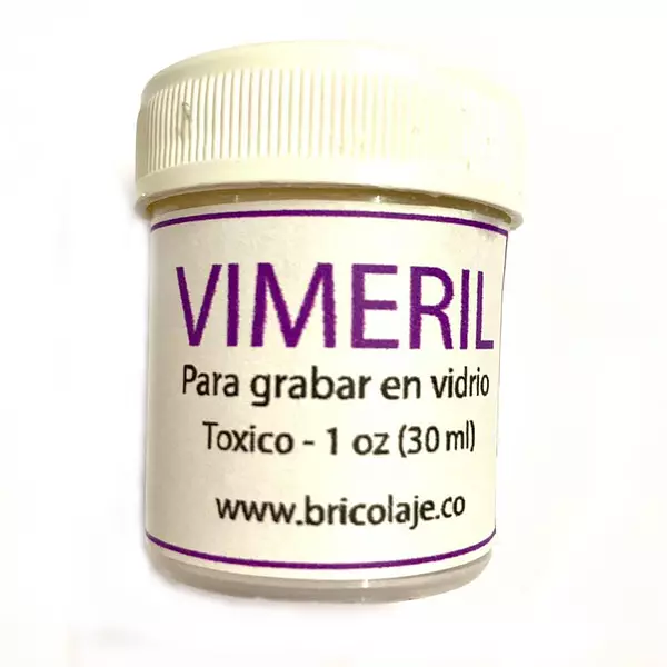 Vimeril * 1 Onza (Esmirilar Vidrio)